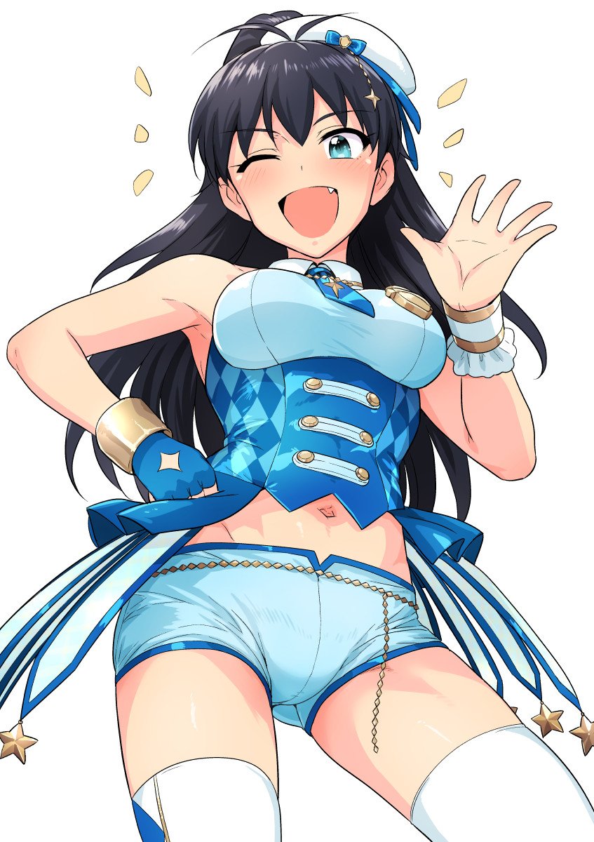 tsurui's tweet photo. プラチナスターズ響。（気に入らないと��があったから描き直した） https://t.co/HYaBwuYQBY