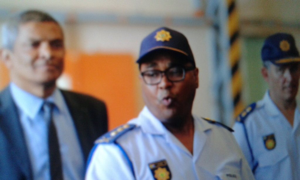 SAPoliceService's tweet photo. #sapsWC Acting PC Lt Gen #Kruser also briefed the media on the impact of the operations over the #FestiveSeason. ME https://t.co/LGYUe8t8W8