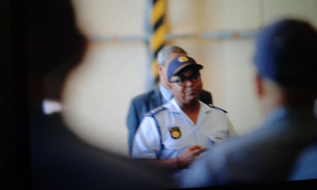 SAPoliceService's tweet photo. #sapsWC Acting PC Lt Gen #Kruser also briefed the media on the impact of the operations over the #FestiveSeason. ME https://t.co/LGYUe8t8W8