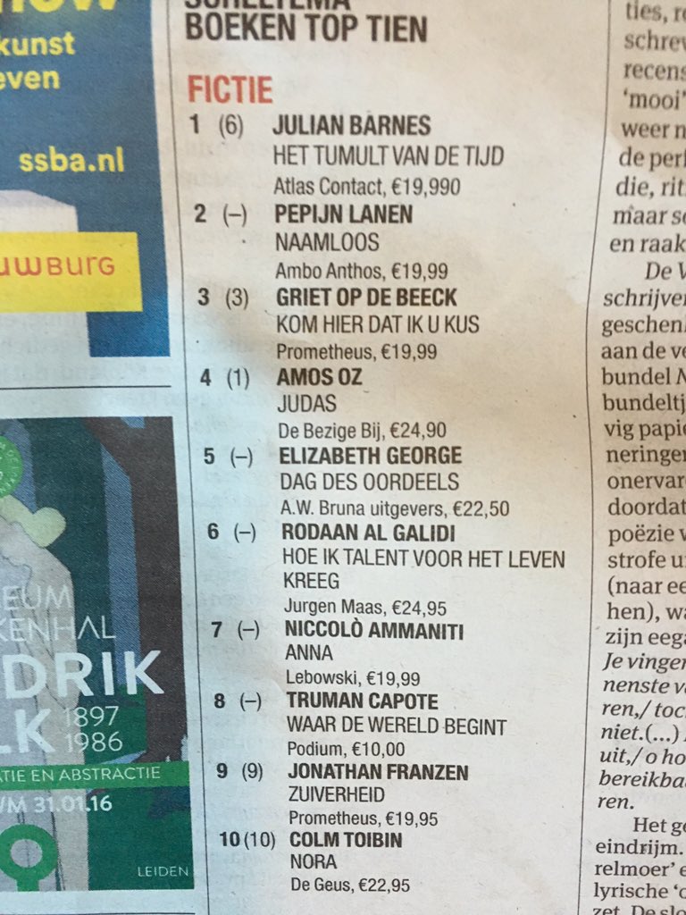 Nieuw binnen op 7 bij <a href="/ScheltemaBoek/">Scheltema Boekverkopers</a>: ANNA van <a href="/Ammaniti_NL/">Niccolò Ammaniti</a>!