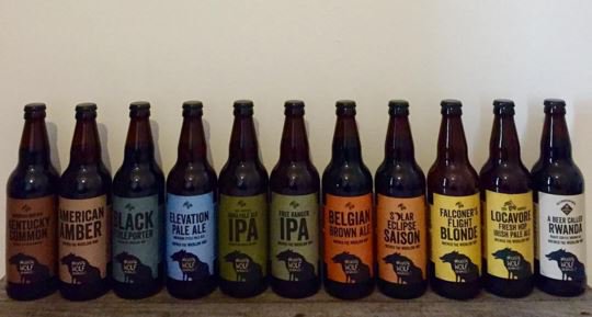 WWolfBrewery's tweet image. All the colours of the rainbow! #IrishCraftBeer