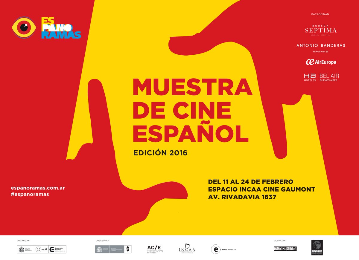 Llega #Espanoramas, muestra de #cine español. Del 11 al 24 de febrero