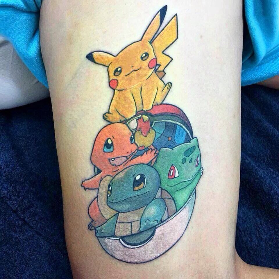 Update more than 68 starter pokemon tattoo in.eteachers
