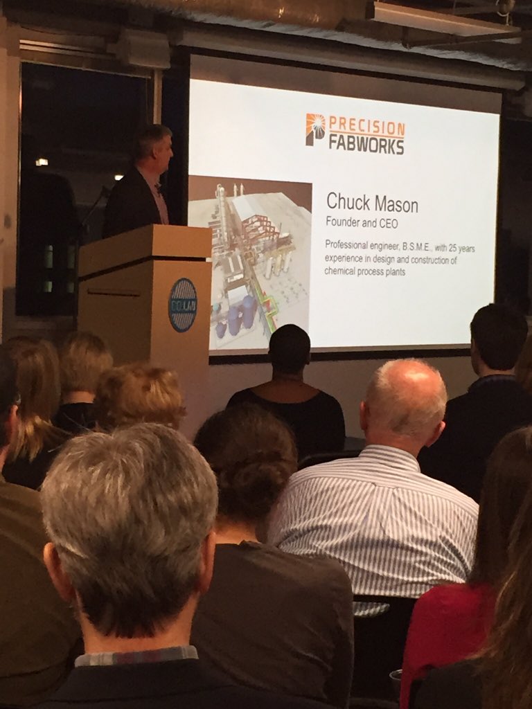 PFabWorks's tweet photo. Grateful for the opportunity to share our business vision last night @thecompanylab #chattanooga #entrepreneur https://t.co/VGAeBSKLUr