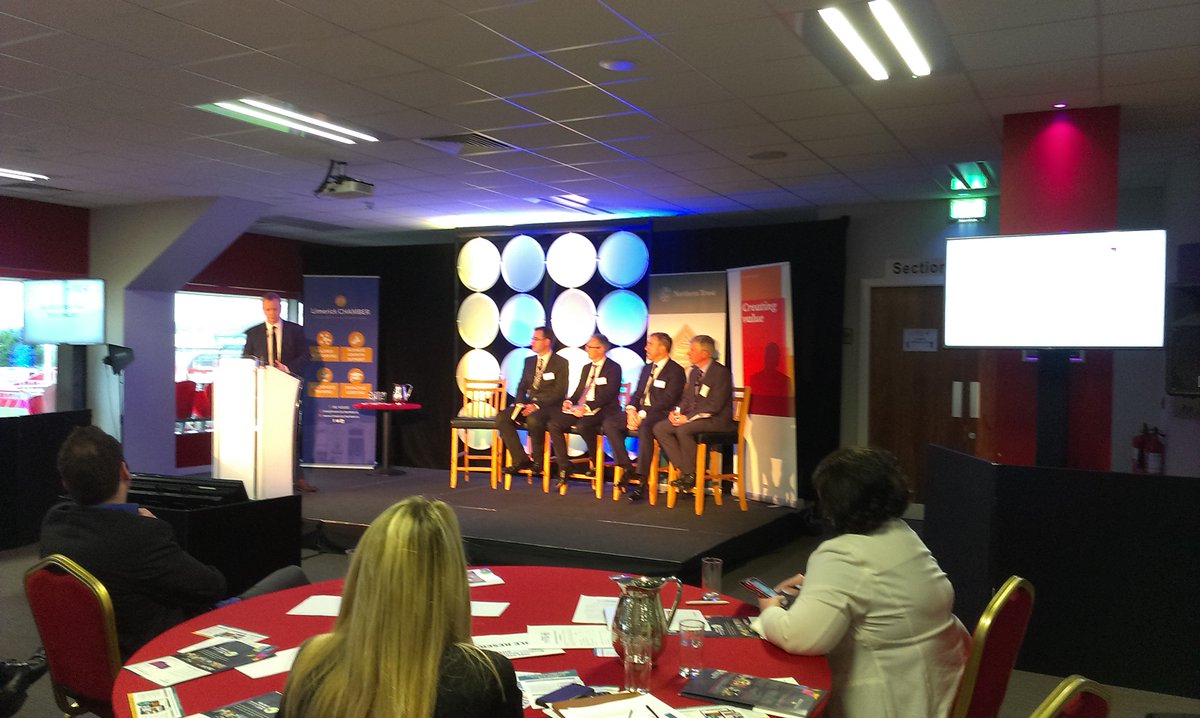 LimerickChamber's tweet photo. #balancedregionaldevelopment @MICLimerick @SouthernAssembl #michealcollins#Neri#paulgallagher #itic#BusinessStrategy https://t.co/CdnsrtVee4