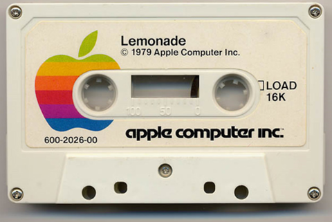 CompactCassette's tweet photo. A compact cassette from Apple Computer Inc! It contains a computer game! Very interesting! #compactcassettes https://t.co/5kW85NHtL1