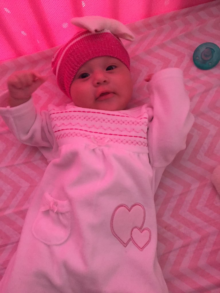 Jaycg2013's tweet photo. Can't even tell my love bug is sick.ππππ #HappyBaby #MommyToAPrincess https://t.co/iKuh0PD2nB
