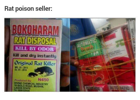 IamAkbee's tweet photo. #Lesser  fever is in town. Nowadays Rats are the newest terrorist in town. This was an instant hit bak in the days https://t.co/MWKZYaFCs9