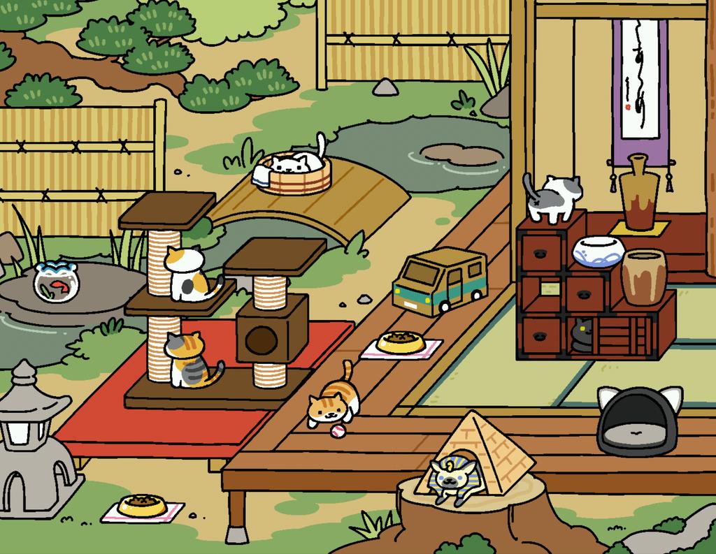 eddieguakerro's tweet photo. #nekoatsume https://t.co/PpMDPXBJ6x