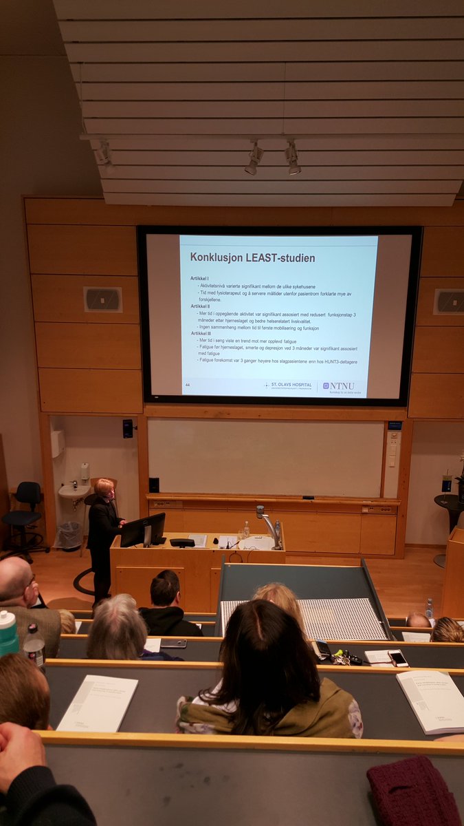 Gratulerer <a href="/AnneHokstad/">Anne Hokstad</a> <a href="/NTNUGeMS/">GeMS</a>  med vel gjennomført disputas - The Life Early After Stroke Study