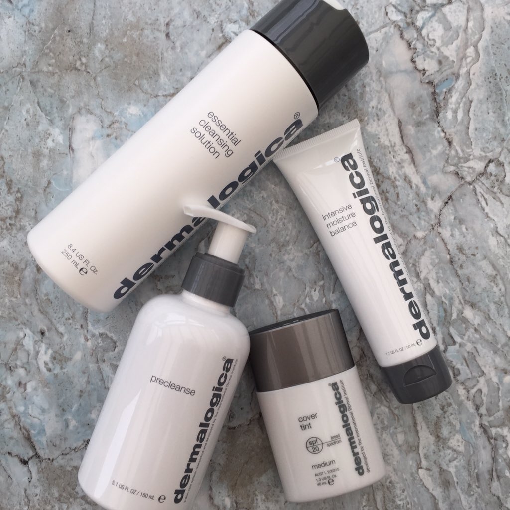 atonedayspa's tweet photo. The perfect everyday skincare routine @DermalogicaUK1 @dermalogica #dermalogica #skincareroutine #flatlay https://t.co/90jO578Ndu