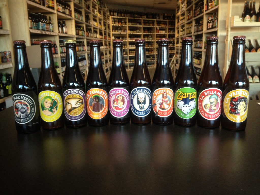 Nieuw binnen bieren van brouwerij Millevertus