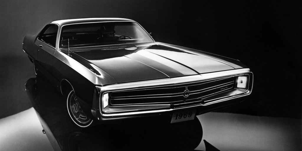 Chrysler's tweet image. This 1969 #Chrysler 300 is the reflection of cool. #TBT