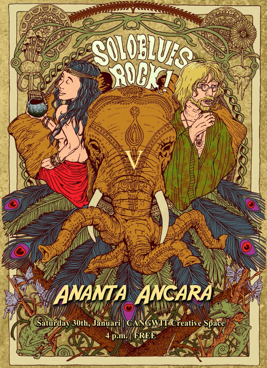 Ananta Ancara #Anniv5thSBR | 30 Jan 2016 | <a href="/cangwit/">#Cangwit</a> | 4-11pm | Free | Costume Party (Celebrity Impersonate)