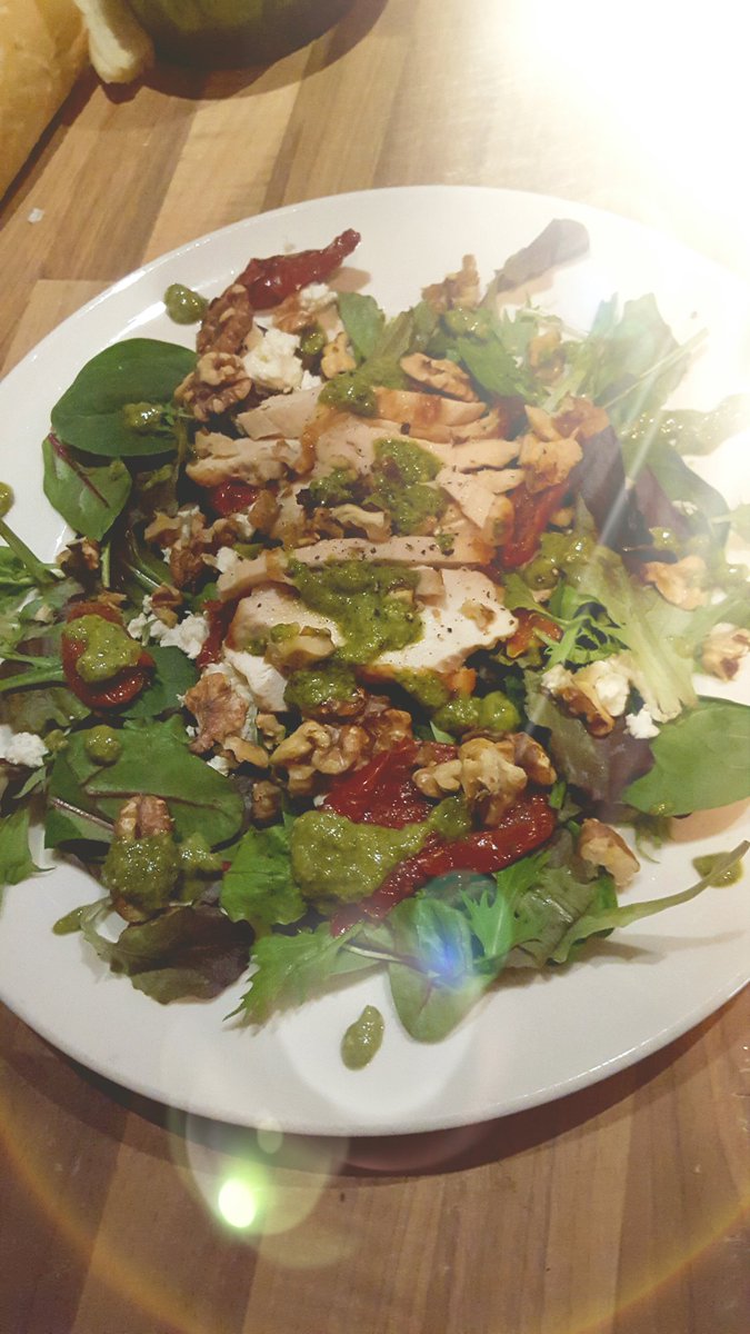 Bach16Cafe's tweet photo. Yummy warm chicken salad #bach16 join us this eve -call 018720215 https://t.co/NLQAgreqej