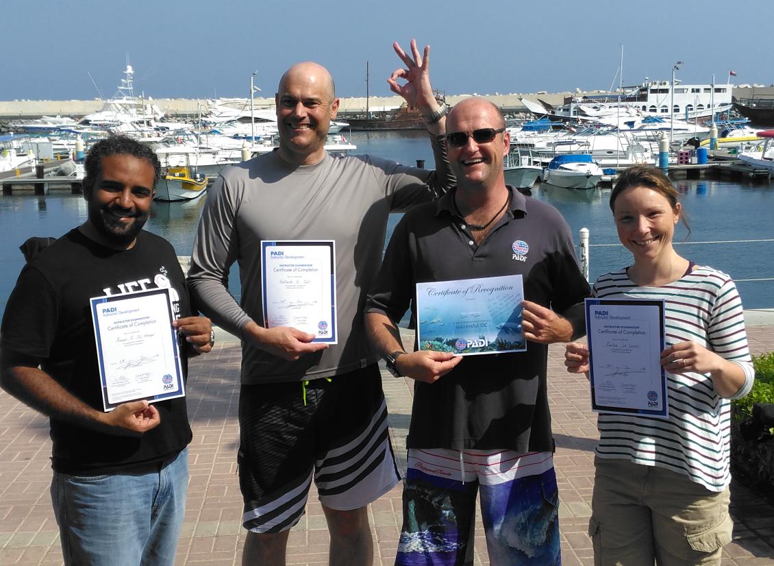 DivingRules's tweet image. The newest #padiinstructors #padipro on the #planet. #scuba and @PADI  #scubadiving for the people of #Oman