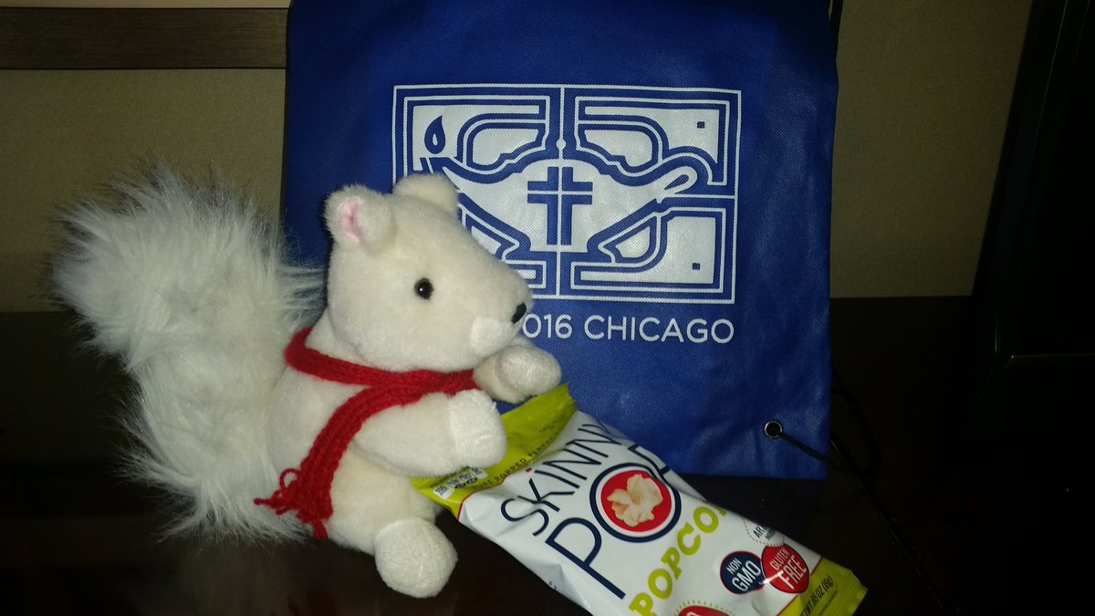 Go2UPSeminary's tweet photo. Elmo the #UPSem mascot is excited to have finally made it to #apce2016! #PSCE #ATS https://t.co/en4lL7a5Bn