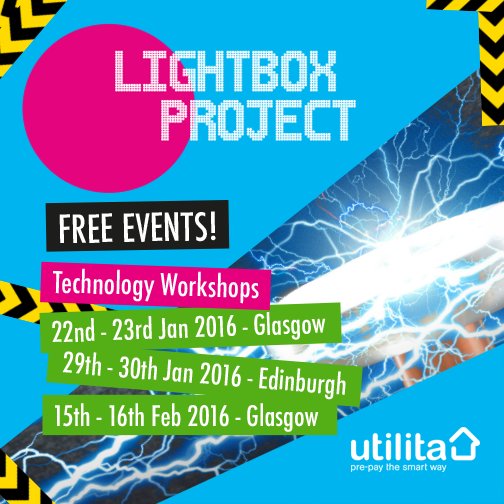 spfl's tweet photo. The #LightboxProject is in Edinburgh this weekend with @UtilitaEnergy. More info here https://t.co/lzvdamv1k3 https://t.co/27TyiMdayF