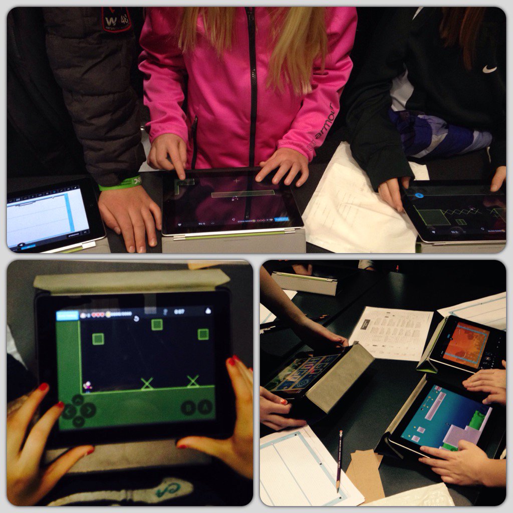 SarahGretter's tweet image. Creativity in action! #MICSFirst #MAET #CT4EDU