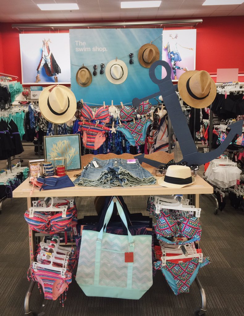 katievml1467's tweet photo. our swim shop!☀️ @TargetStyle #vml #T1467 #target #beachready #targetstyle https://t.co/vMoCQKUu3N
