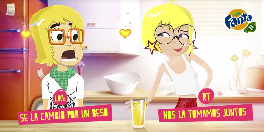 FantaEc's tweet image. ¿Qué haces si una chica linda te quita tu Fanta? FAV o RT #JuégatelaConFanta