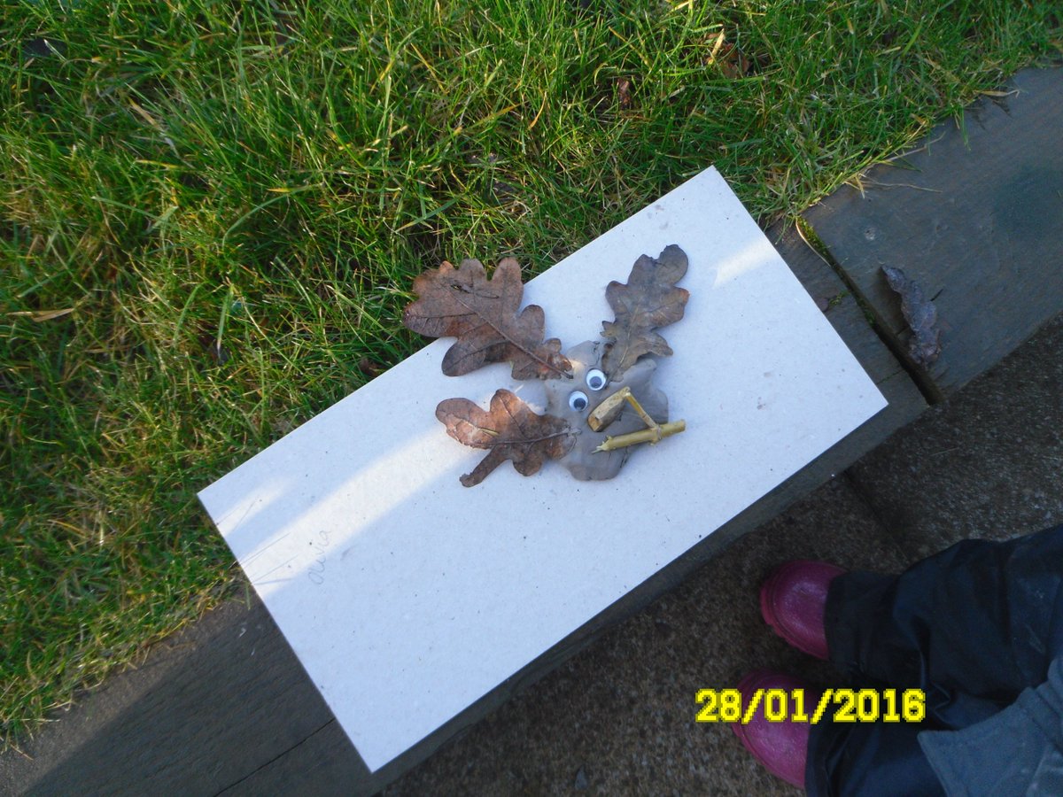 CardiffClass's tweet photo. We enjoyed our Wellie Walk! We made a den, some clay animal faces and drank hot chocolate. https://t.co/gvorRanSUm
