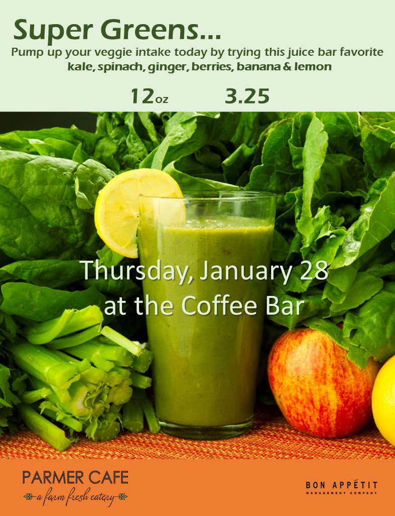 7700Parmer's tweet photo. Get Your Daily Greens Today at the Parmer Coffee Bar! https://t.co/yvlTKTcQr7