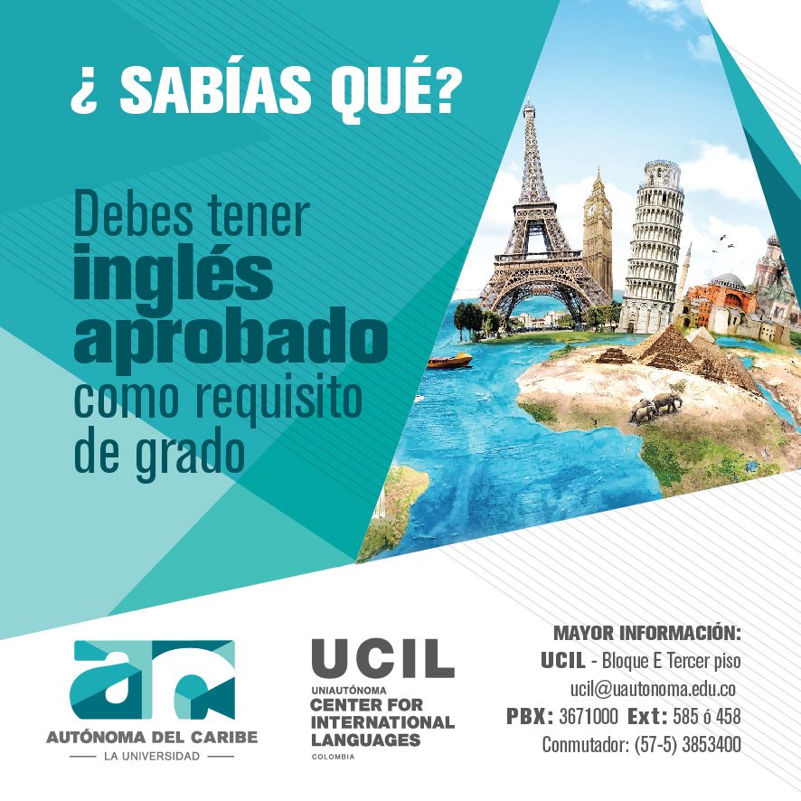 UAutonoma's tweet photo. #EstudianteUAC
¡Métete en la onda!
Ven ya a Uniautónoma Center For International Languages. #UCIL https://t.co/3klOdubt8i
