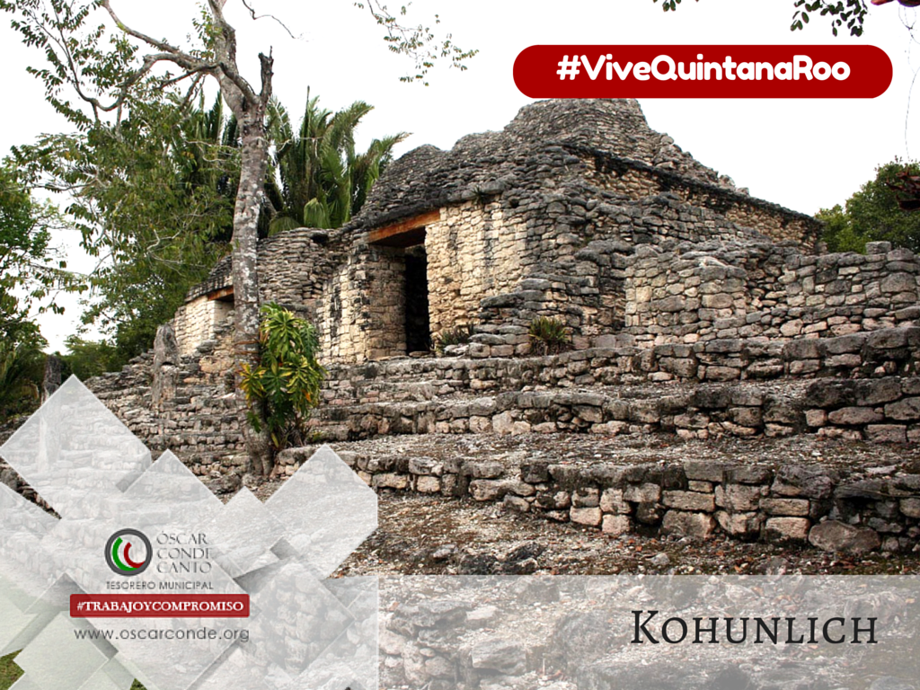 OscarCondeCanto's tweet photo. El nombre de #Kohunlich, proviene del inglés "cohoonridge", que significa corozal o lomerío de corozos. https://t.co/07Nh9uVtca
