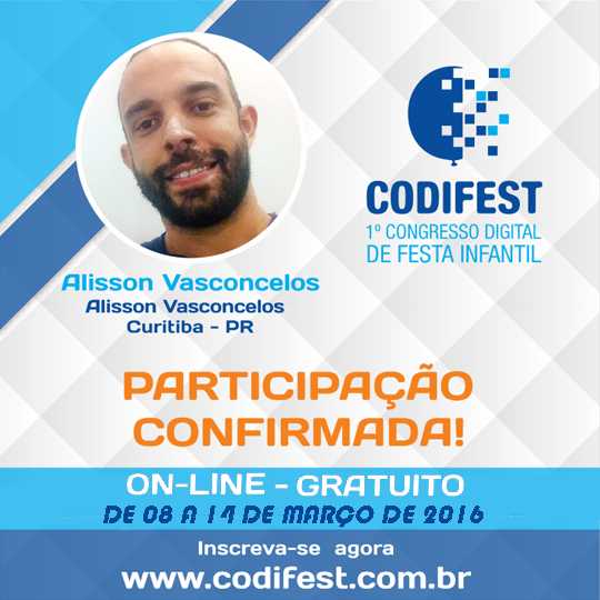 cenariobaloes's tweet photo. Já ficou sabendo que participaremos do #CODIFEST né? Então olha que legal, já anunciaram o primeiro palestrante! https://t.co/fXhZhPcqa7