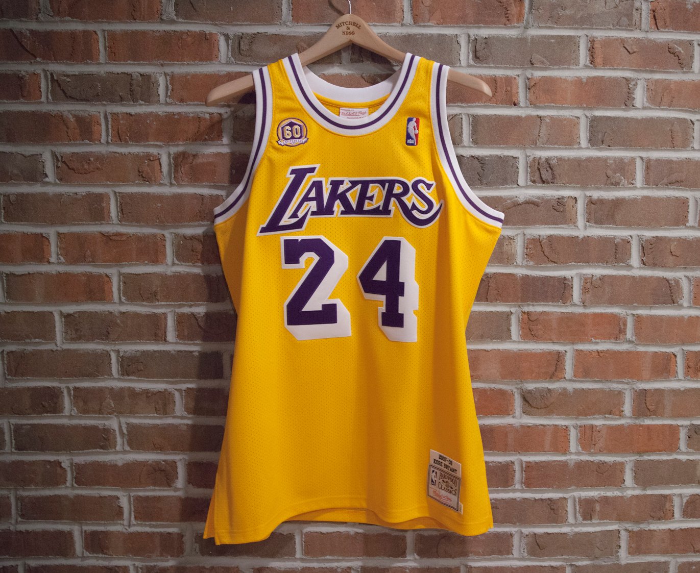 60th anniversary kobe jersey