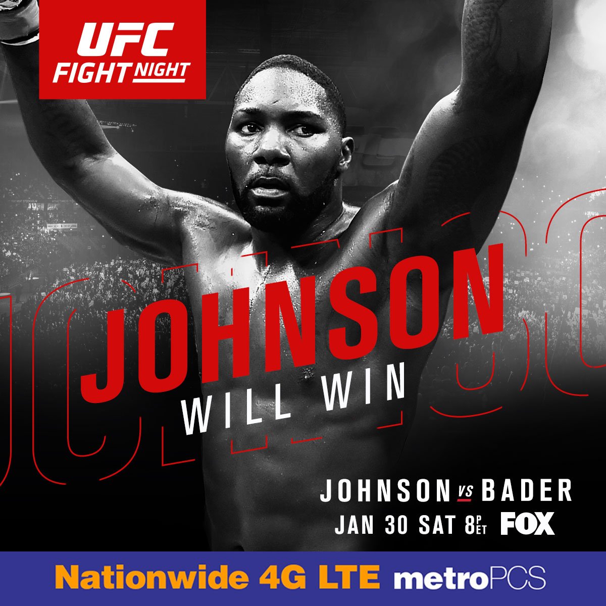ufc's tweet image. RT if you&apos;re w/ @Anthony_Rumble THIS Saturday, Jan. 30 for #UFCNewJersey | LIVE and FREE on @FOXTV!