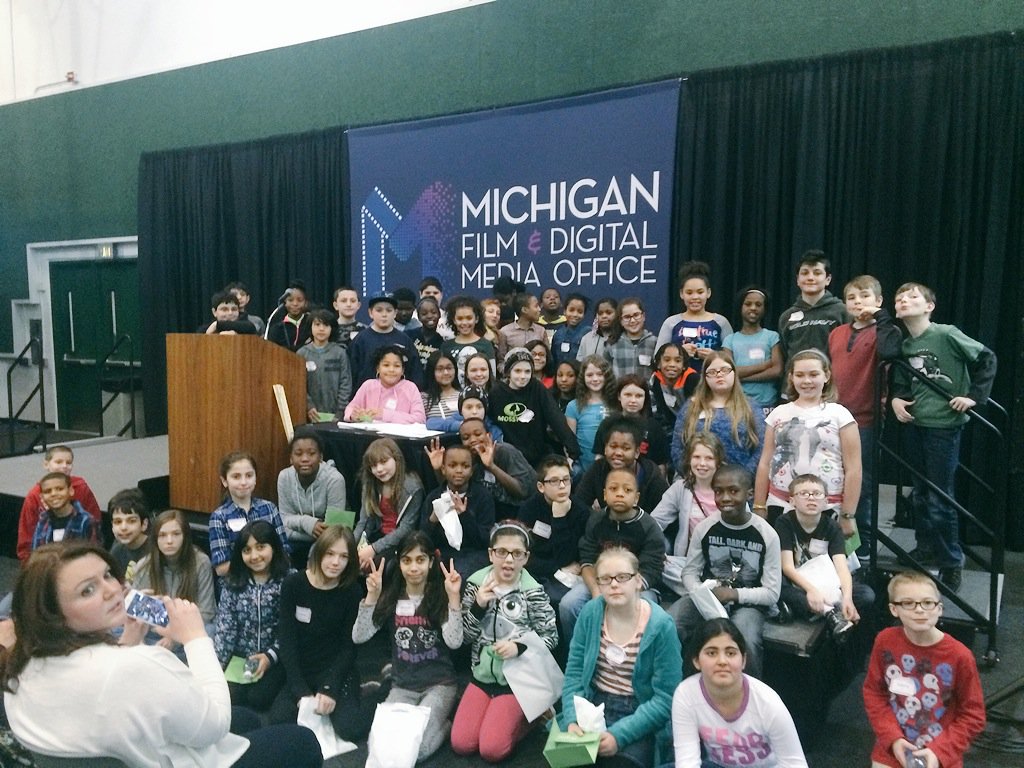 MichFilmOffice's tweet image. This concludes our Live Twitter feed. Thank you students, schools &amp;amp; supporting org&apos;s for a great event #MiCSFirst