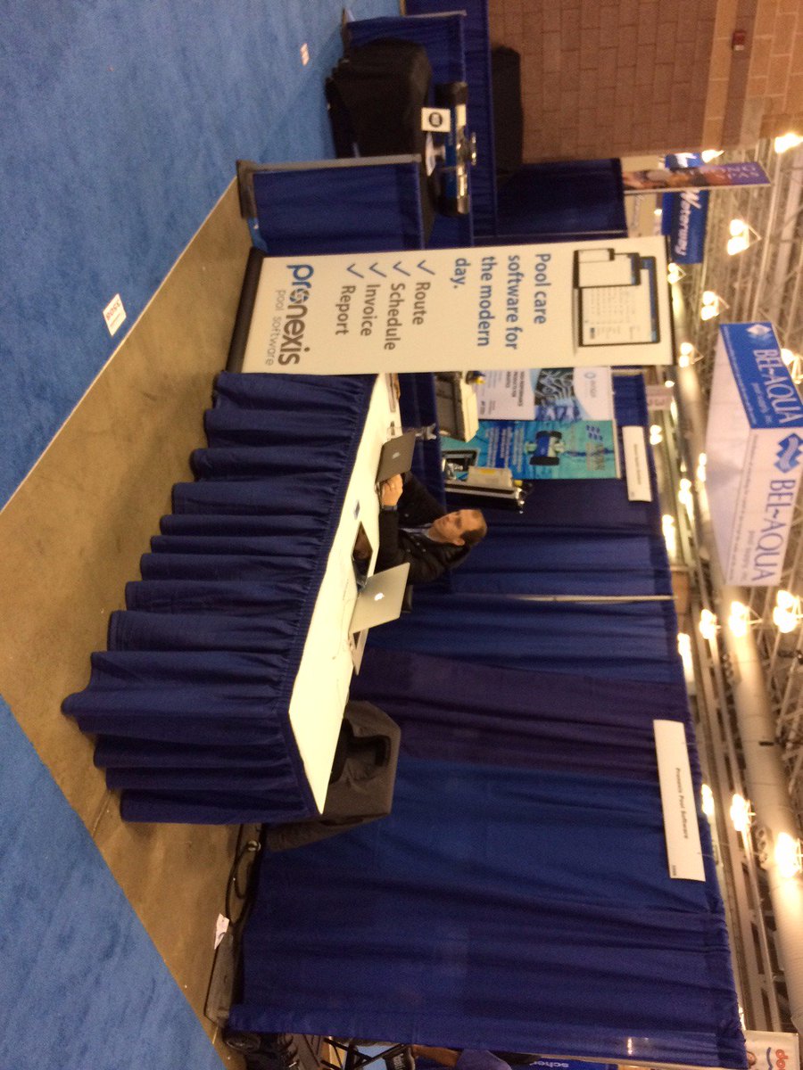 Our booth at the NE pool and spa show. Thanks Atlantic City and NESPA for a great show! pronexispool.com