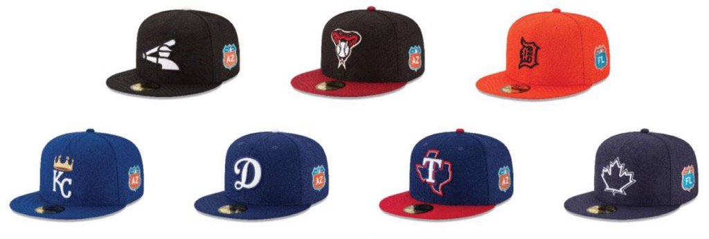 Darren Rovell on X: Biggest changes in Spring Training hats https