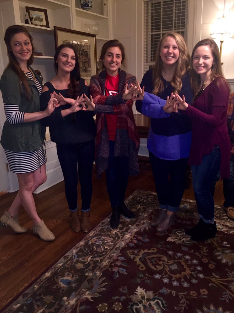 Shoutout to our sisters on <a href="/UCAideal/">UCA ideal</a> and a special thanks to President Courtway for an amazing dinner last night!