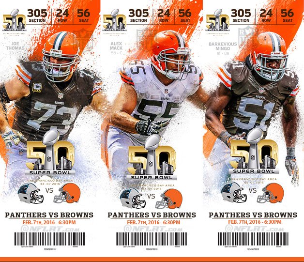 NFLRT's tweet image. NFL wants people to be cautious of buying counterfeit Super Bowl 50 tickets

This is how to identify a fake ticket:
