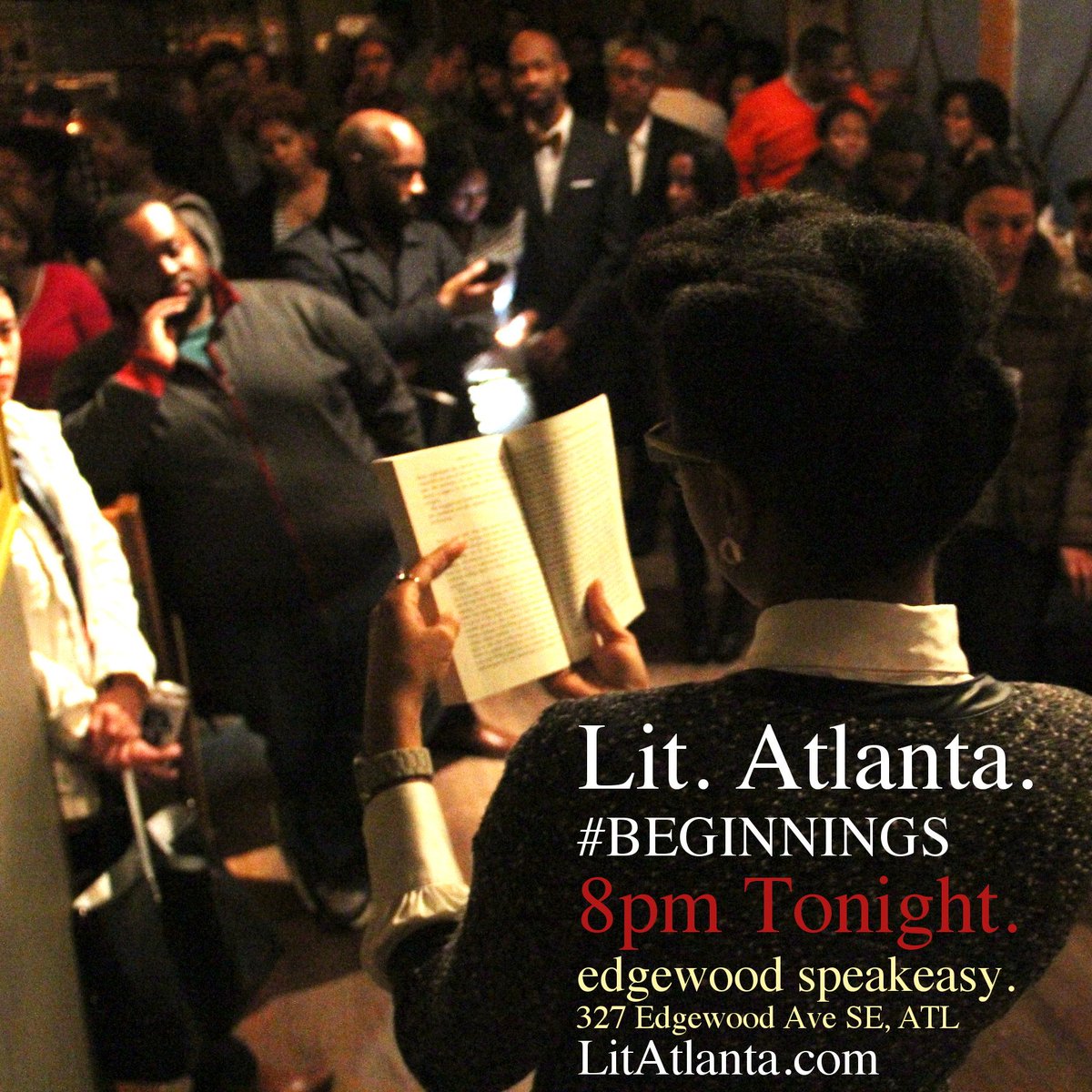 Mike Jordan. (@michaelbjordan) on Twitter photo Join us 8pm tonight at <a href="/EdgewoodSpeak/">Edgewood Speakeasy</a> for the first #LitAtlanta of 2016 -- the #BEGINNINGS edition. #LitHappens Join us 8pm tonight at <a href="/EdgewoodSpeak/">Edgewood Speakeasy</a> for the first #LitAtlanta of 2016 -- the #BEGINNINGS edition. #LitHappens