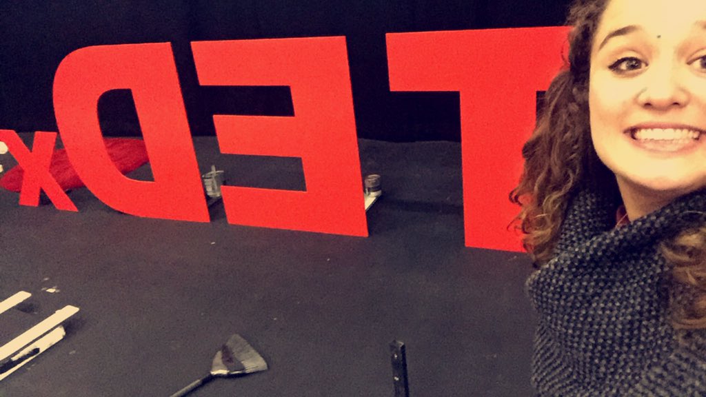 On set!!! #tedxunileeds2016
