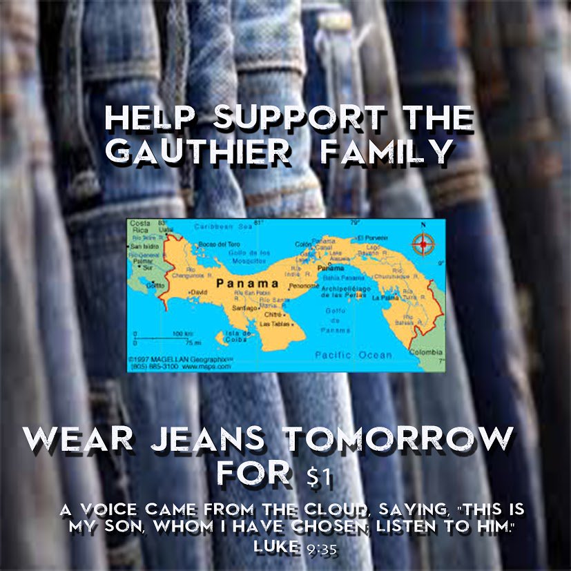 Crean Lutheran (@creanlutheranhs) on Twitter photo Wear Jeans tomorrow for $1 OR donate more for missionaries! <a href="/creanslt/">Crean SLT</a> <a href="/ZoneBluezone/">The Blue Zone</a> <a href="/CreanHoops/">Crean Lutheran 🏀</a> <a href="/CreanLutheranXC/">Crean Lutheran XC</a> Wear Jeans tomorrow for $1 OR donate more for missionaries! <a href="/creanslt/">Crean SLT</a> <a href="/ZoneBluezone/">The Blue Zone</a> <a href="/CreanHoops/">Crean Lutheran 🏀</a> <a href="/CreanLutheranXC/">Crean Lutheran XC</a>
