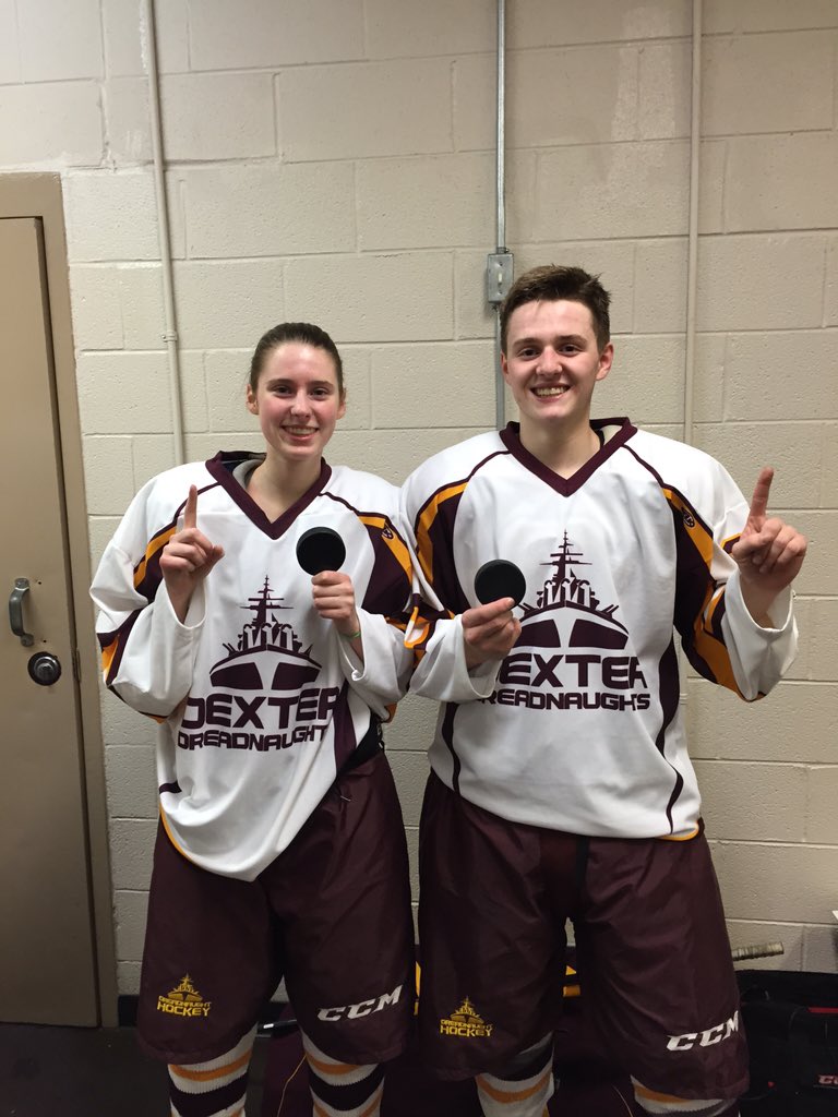 DreadHockey's tweet photo. Great team win tonight 6-3 over Holt. Shout out to Diana Milne and Chase Oberlander on their 1st goals as a Dread! https://t.co/BNIA217hUm