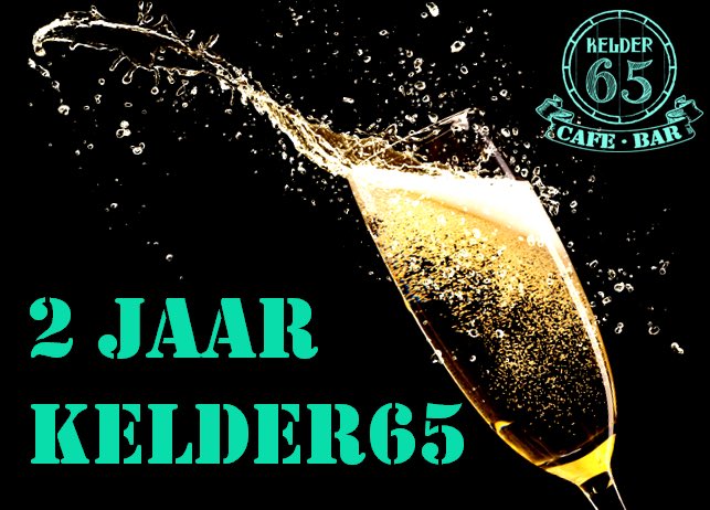 Twee jaar Kelder65! Gratis 2e lunchgerecht zondag 31 jan t/m donderdag 4 feb. #celebrate #lunch