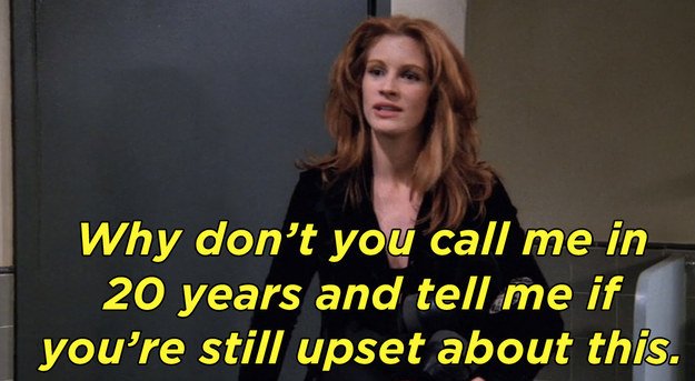 BuzzFeed's tweet image. Julia Roberts should be receiving a phone call from Chandler Bing today bzfd.it/1nByKYZ