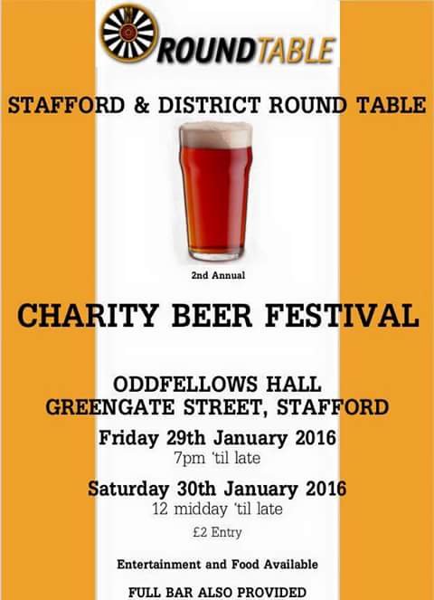 Fancy raising a pint of beer to raise money for local charities? Come and say hello this weekend! #Beer