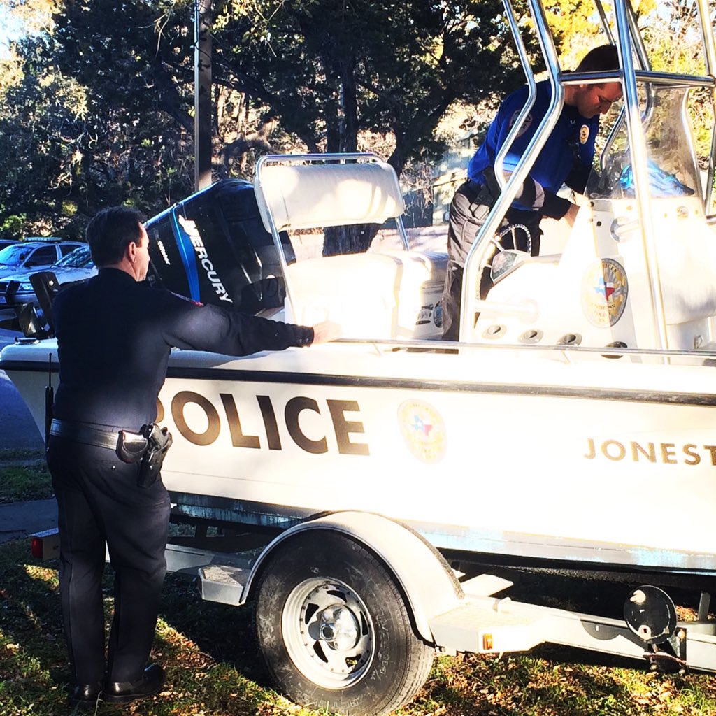 Jonestown Police on Twitter "Got the boat off the water for seasonal