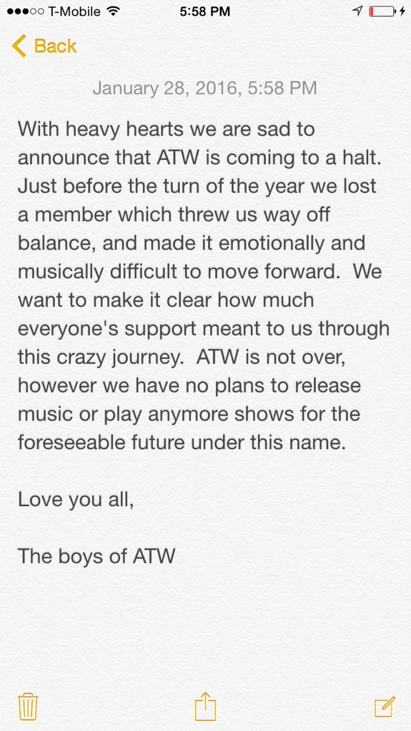 In tears writing this.  Thank you all.