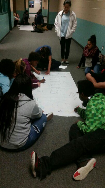asoderquist's tweet photo. LHS IGNITE Mentors talking to freshmen about GPAs, and goals and obstacles. @LufHSCounseling #flipthetarp #IGNITE https://t.co/RSSgu03YCW