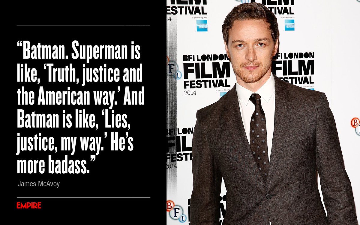 Empire Magazine On Twitter James Mcavoy Makes That Another Vote