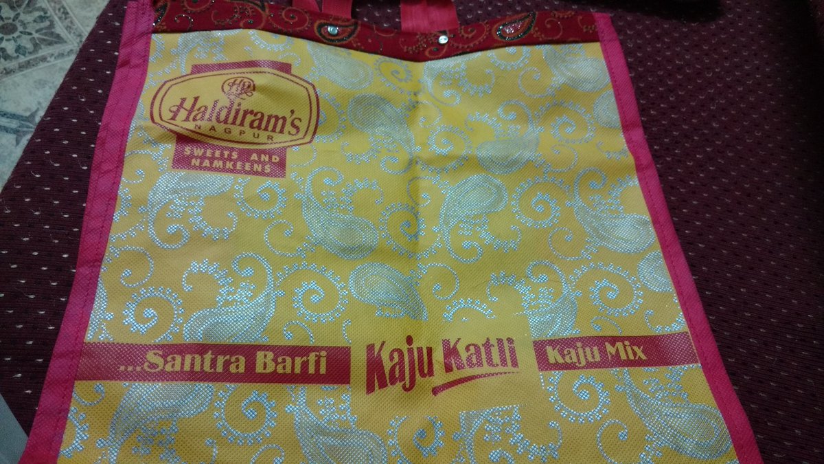 KiranVaidya's tweet image. Mom is happier for the Haldiram bag rather than the sweets which I got from my in - laws #indianmiddleclass