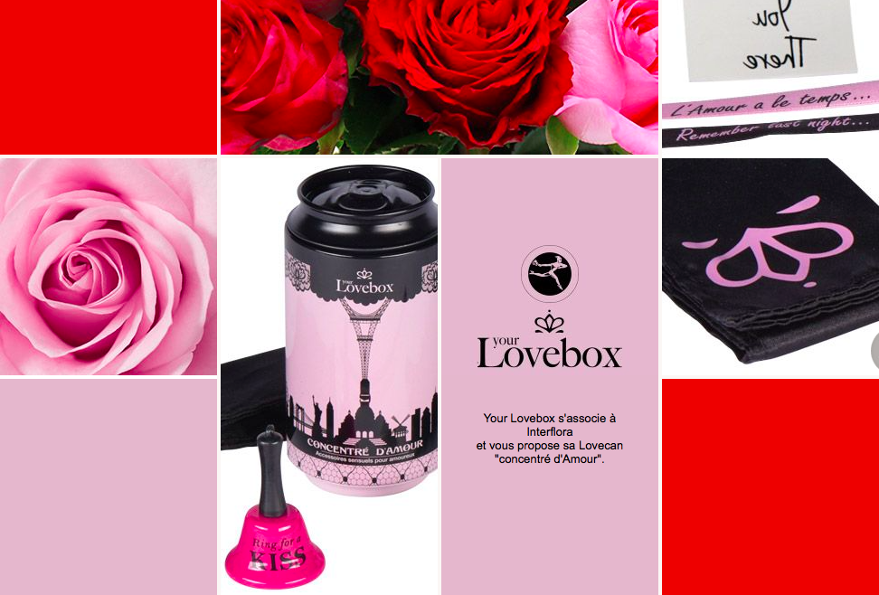 YourLovebox's tweet photo. #Interflora + YLB = #AMOUR. Les deux marques s'associent ! https://t.co/aNpzPsbsxr  #SaintValentin #beromantic https://t.co/NhBRgm0I2l